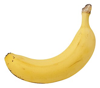 A banana — illustrative ingredient photo