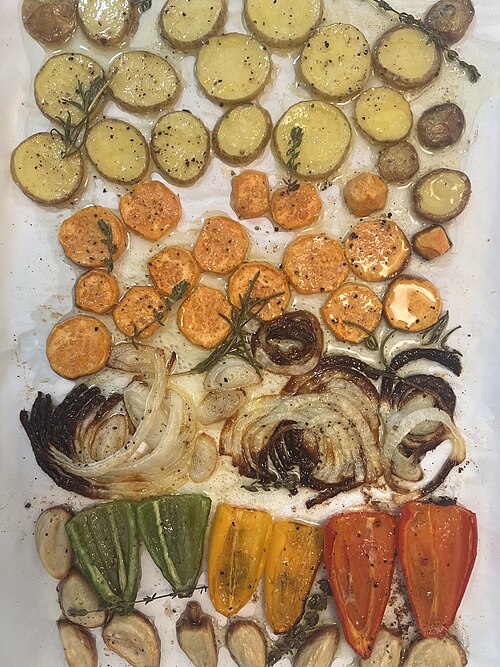 Liat Portal for Foodie Disorder - Roasted Antipasti Vegetables — illustrative photo